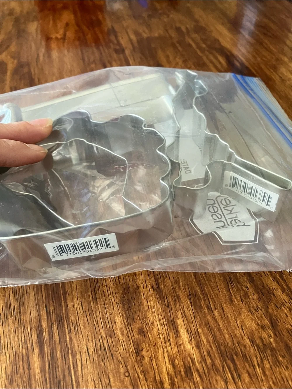 Metal Cookie Cutter Set - Silver